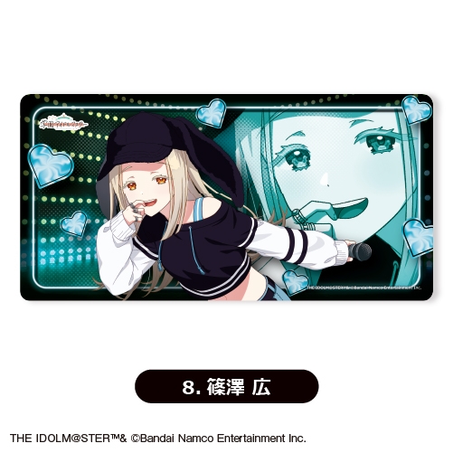 【グッズ-マット】学園アイドルマスター プレイマット⑧<篠澤 広>【カラオケの鉄人コラボ vol.2】