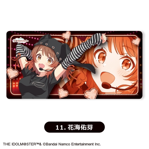 【グッズ-マット】学園アイドルマスター プレイマット⑪<花海佑芽>【カラオケの鉄人コラボ vol.2】