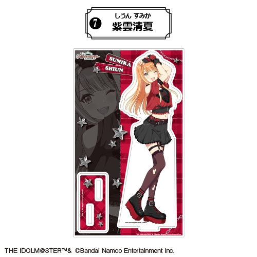 【グッズ-スタンドポップ】学園アイドルマスター アクリルスタンド⑦<紫雲清夏>【カラオケの鉄人コラボ(再販)】