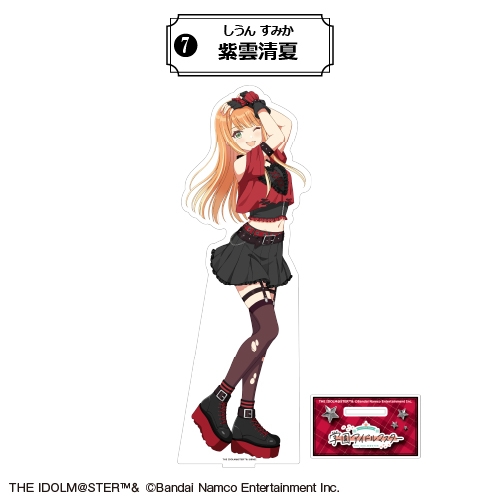 【グッズ-スタンドポップ】学園アイドルマスター BIGアクリルスタンド⑦<紫雲清夏>【カラオケの鉄人コラボ(再販)】