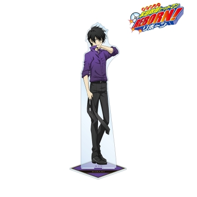 【グッズ-スタンドポップ】家庭教師ヒットマンREBORN! 描き下ろしイラスト 雲雀 恭弥 カラーシャツver. 1/7スケール 特大アクリルスタンド【再販】