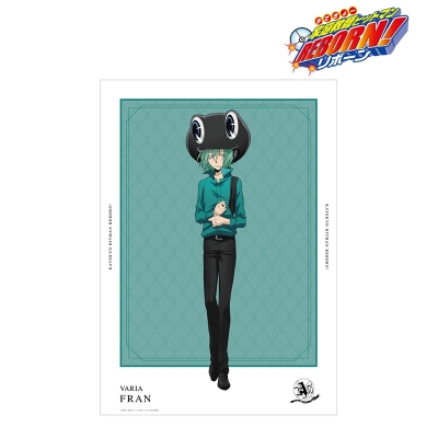 【グッズ-ポスター】家庭教師ヒットマンREBORN! 描き下ろしイラスト フラン カラーシャツver. A3マット加工ポスター【再販】