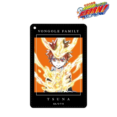 【グッズ-パスケース】家庭教師ヒットマンREBORN! 沢田綱吉 Ani-Art 1ポケットパスケース vol.3【再販】