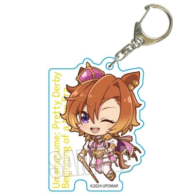 【グッズ-キーホルダー】劇場版『ウマ娘 プリティーダービー 新時代の扉』 ぷかっしゅアクリルキーホルダー テイエムオペラオー【再販】