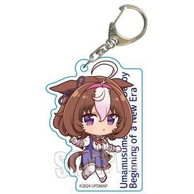 【グッズ-キーホルダー】劇場版『ウマ娘 プリティーダービー 新時代の扉』 ぷかっしゅアクリルキーホルダー メイショウドトウ【再販】
