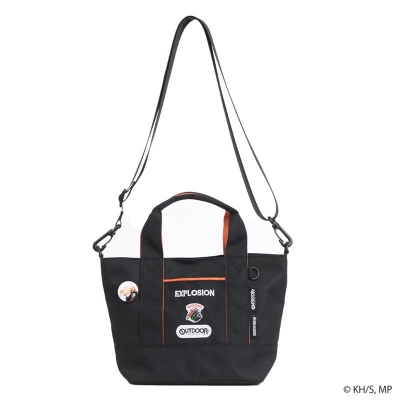 【グッズ-バッグ】僕のヒーローアカデミア ×OUTDOOR PRODUCTS缶バッチ付きトートショルダー【再販】