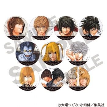 グッズ-バッチ】DEATH NOTE トレーディングメタル缶バッジ【再販 