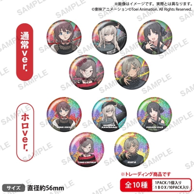 【グッズ-バッチ】アニメ「ガールズバンドクライ」 トレーディング缶バッジ モッズスタイル ver.【再販】