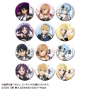 【グッズ-バッチ】ソードアート・オンライン トレーディンググリッター缶バッジ<全12種・ランダム>【カラオケの鉄人コラボ】の画像
