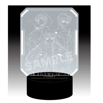 【グッズ-スタンドポップ】コードギアス 反逆のルルーシュ LEDビッグアクリルスタンド /01 集合【再販】