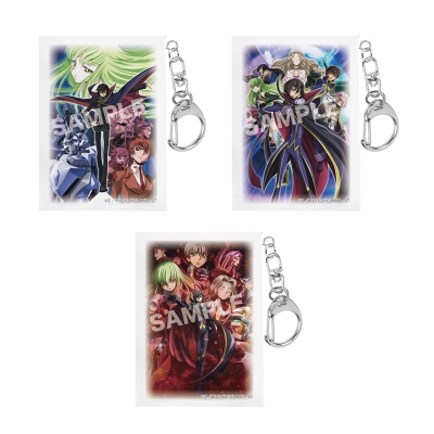 【グッズ-キーホルダー】コードギアス 反逆のルルーシュ ミニチュアキャンバスキーホルダー /01 第1弾(全5種)【再販】
