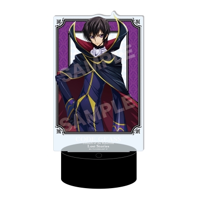【グッズ-スタンドポップ】コードギアス 反逆のルルーシュ ロストストーリーズ LEDビッグアクリルスタンド /01 ルルーシュ【再販】