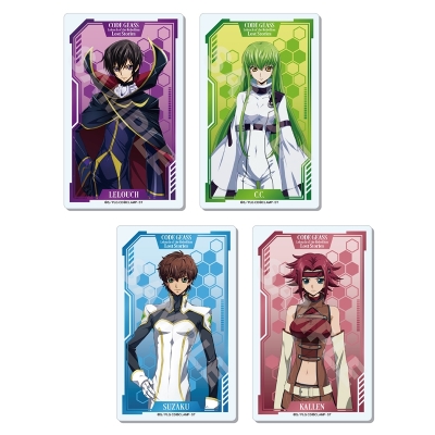 【グッズ-カード】コードギアス 反逆のルルーシュ ロストストーリーズ アクリルカード /01 BOXA(全8種)【再販】