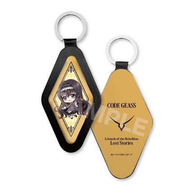 【グッズ-キーホルダー】コードギアス 反逆のルルーシュ ロストストーリーズ レザーキーホルダー /08 マーヤ・ディゼル(ミニキャラ)【再販】