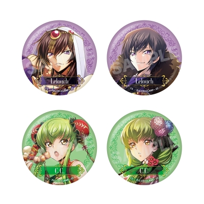 【グッズ-バッチ】コードギアス 反逆のルルーシュ ロストストーリーズ 缶バッジ /01 全8種【再販】