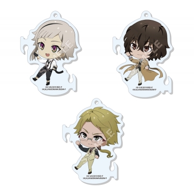 【グッズ-キーホルダー】文豪ストレイドッグス ぐいっと! まるっとスタンドキーホルダー /01 第1弾(全7種)【再販】