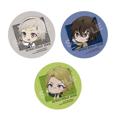 【グッズ-バッチ】文豪ストレイドッグス ぐいっと! メタリック缶バッジ /01 第1弾(全7種)【再販】