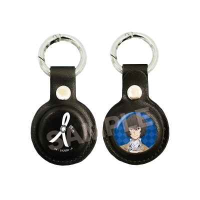 【グッズ-その他】文豪ストレイドッグス レザーGPSタグケース /02 太宰治【再販】