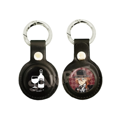 【グッズ-その他】文豪ストレイドッグス レザーGPSタグケース /06 中原中也【再販】