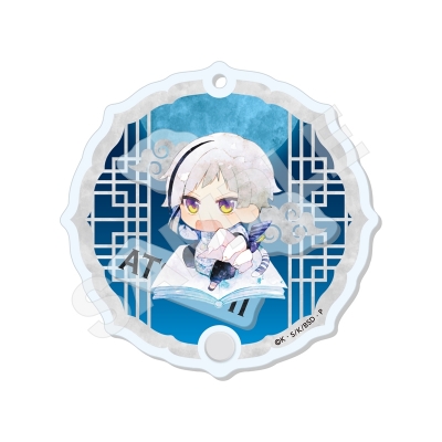 【グッズ-キーホルダー】文豪ストレイドッグス キャラでるアート シャカシャカアクキー /01 中島敦(チャイナ服ver.)【再販】