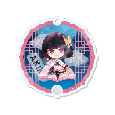 【グッズ-キーホルダー】文豪ストレイドッグス キャラでるアート シャカシャカアクキー /04 与謝野晶子(チャイナ服ver.)【再販】