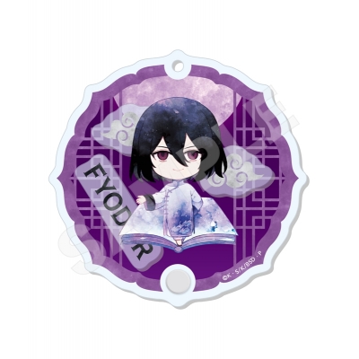 【グッズ-キーホルダー】文豪ストレイドッグス キャラでるアート シャカシャカアクキー /11 フョードル・D(チャイナ服ver.)【再販】