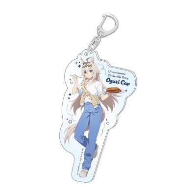 【グッズ-キーホルダー】アニメ『ウマ娘 シンデレラグレイ』×カラオケ館 アクリルキーホルダー<オグリキャップ>