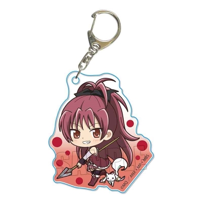 【グッズ-キーホルダー】魔法少女まどか☆マギカ てくトコアクリルキーホルダー 佐倉 杏子【再販】