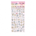 【グッズ-シール】ちいかわ ぷっくりあしーる ①クリア【再販】の画像