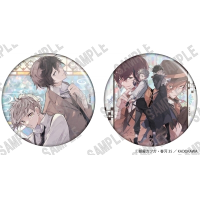 【グッズ-バッチ】文豪ストレイドッグス ホログラム缶バッジセット(C103)【再販】