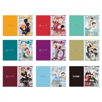 グッズ-クリアファイル】ハイキュー!! A4クリアファイル 月刊バリボー 