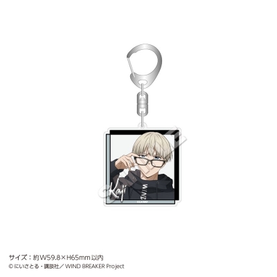【グッズ-キーホルダー】「WIND BREAKER」 アクリルキーホルダー Glasses 梶 蓮【再販】
