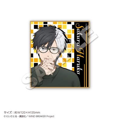【グッズ-色紙】「WIND BREAKER」 トレーディング色紙 Glasses 【再販】