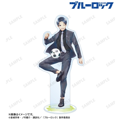 【グッズ-スタンドポップ】TVアニメ『ブルーロック』 描き下ろし 潔 世一 スーツモデルver. Ani-Art aqua label BIGアクリルスタンド【再販】