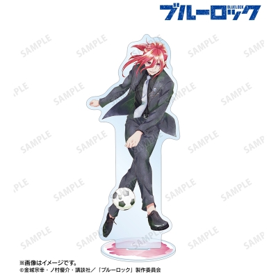 【グッズ-スタンドポップ】TVアニメ『ブルーロック』 描き下ろし 千切 豹馬 スーツモデルver. Ani-Art aqua label BIGアクリルスタンド【再販】