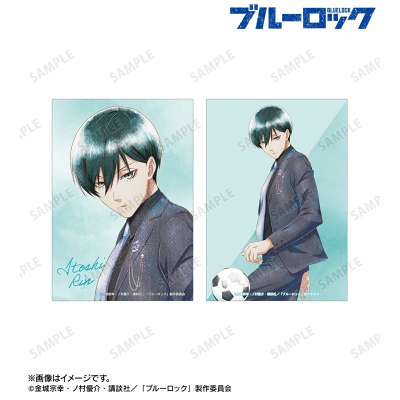 【グッズ-ブロマイド】TVアニメ『ブルーロック』 描き下ろし 糸師 凛 スーツモデルver. Ani-Art aqua label ブロマイド2枚セット【再販】