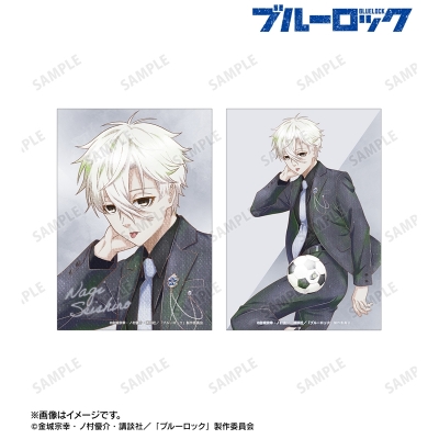 【グッズ-ブロマイド】TVアニメ『ブルーロック』 描き下ろし 凪 誠士郎 スーツモデルver. Ani-Art aqua label ブロマイド2枚セット【再販】