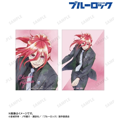 【グッズ-ブロマイド】TVアニメ『ブルーロック』 描き下ろし 千切 豹馬 スーツモデルver. Ani-Art aqua label ブロマイド2枚セット【再販】