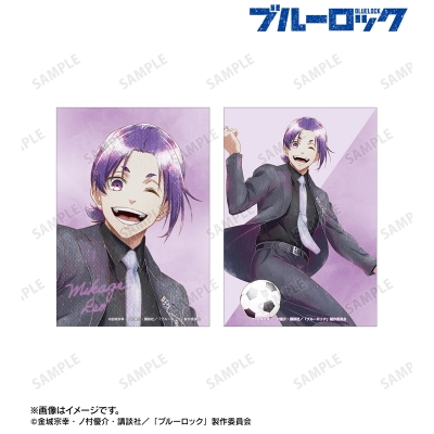 【グッズ-ブロマイド】TVアニメ『ブルーロック』 描き下ろし 御影 玲王 スーツモデルver. Ani-Art aqua label ブロマイド2枚セット【再販】