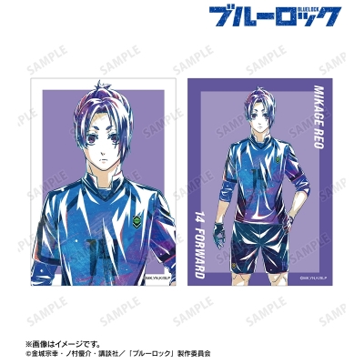 【グッズ-ブロマイド】TVアニメ『ブルーロック』 御影 玲王 Ani-Art 第3弾 ブロマイド2枚セット【再販】