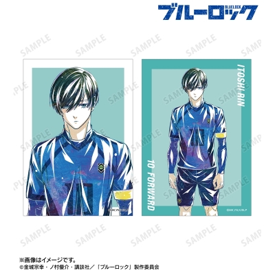 【グッズ-ブロマイド】TVアニメ『ブルーロック』 糸師 凛 Ani-Art 第3弾 ブロマイド2枚セット【再販】