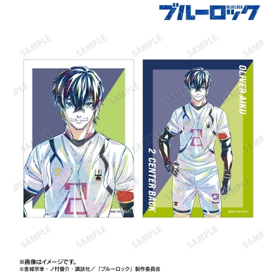 【グッズ-ブロマイド】TVアニメ『ブルーロック』 オリヴァ・愛空 Ani-Art 第3弾 ブロマイド2枚セット【再販】