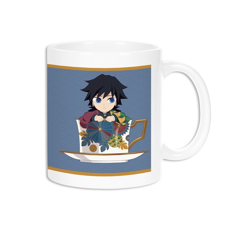 【グッズ-マグカップ】アニメ「鬼滅の刃」 冨岡義勇 みにきゃら ティーカップver. マグカップ【再販】