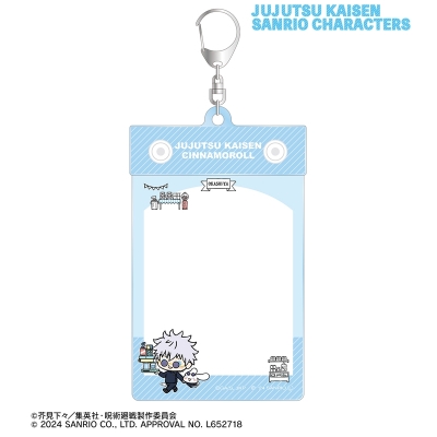 【グッズ-カードケース】呪術廻戦×サンリオキャラクターズ 五条 悟×シナモロール 懐玉・玉折 トレカホルダー【再販】