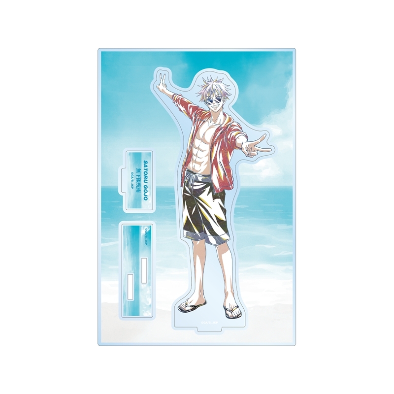【グッズ-スタンドポップ】TVアニメ「呪術廻戦」 五条 悟 めんそーれ Ani-Art 第2弾 懐玉・玉折 パーツ付きBIGアクリルスタンド【再販】