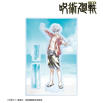 【グッズ-スタンドポップ】TVアニメ「呪術廻戦」 五条 悟 めんそーれ Ani-Art 第2弾 懐玉・玉折 パーツ付きBIGアクリルスタンド【再販】