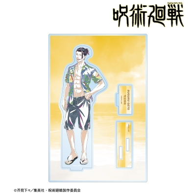 【グッズ-スタンドポップ】TVアニメ「呪術廻戦」 夏油 傑 めんそーれ Ani-Art 第2弾 懐玉・玉折 パーツ付きBIGアクリルスタンド【再販】