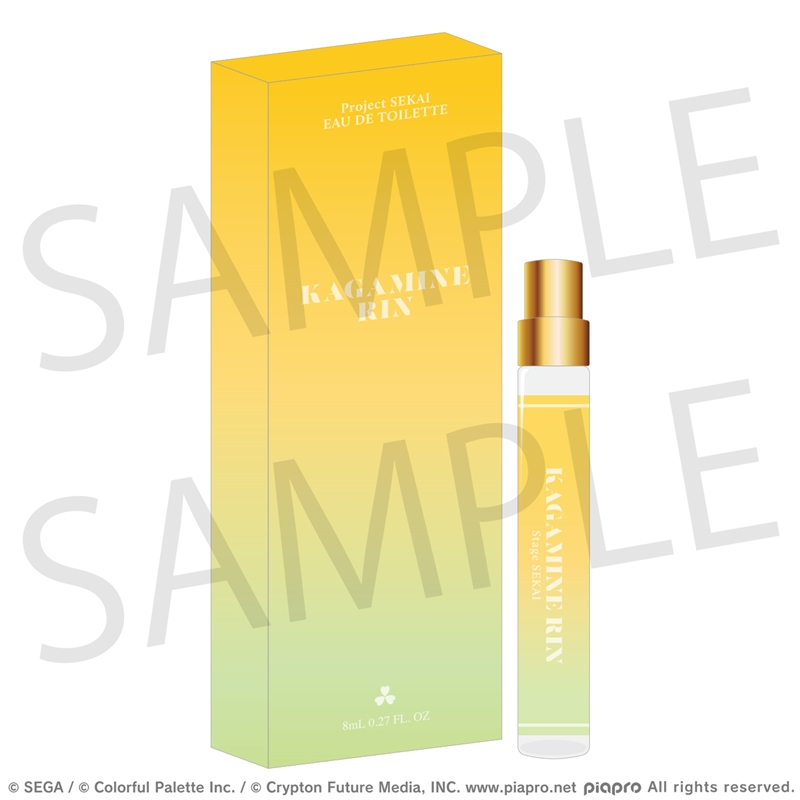 【グッズ-香水】プロジェクトセカイ カラフルステージ！ feat. 初音ミク プロジェクトセカイ オードトワレ ステージのセカイの鏡音リン【再販】