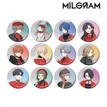 グッズ-バッチ】MILGRAM -ミルグラム- 描き下ろし 5th Anniversary ver 