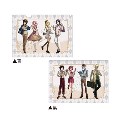 【グッズ-クリアファイル】機動戦士ガンダムSEED FREEDOM preppy style A4クリアファイル【再販】